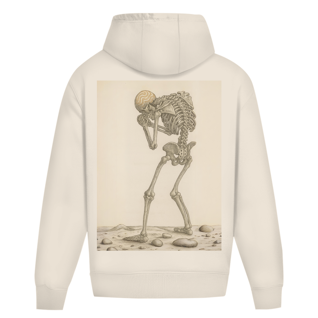 Oversize Hoodie Ohne Kordel LUCID SKELETON