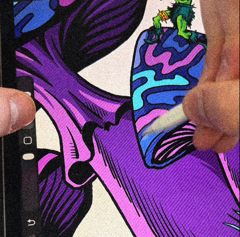 Artist at work